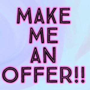 Make me an offer!
